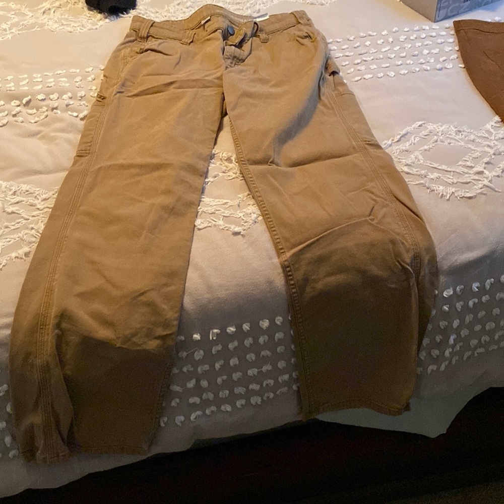 6 Short Carhartt Canvas Pants Ladies